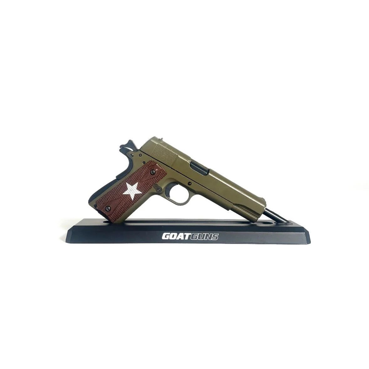 GoatGuns Veteran Kit OD Green 3-Pack – 1911, M1A1 Thompson, M1 Garand Mini Models