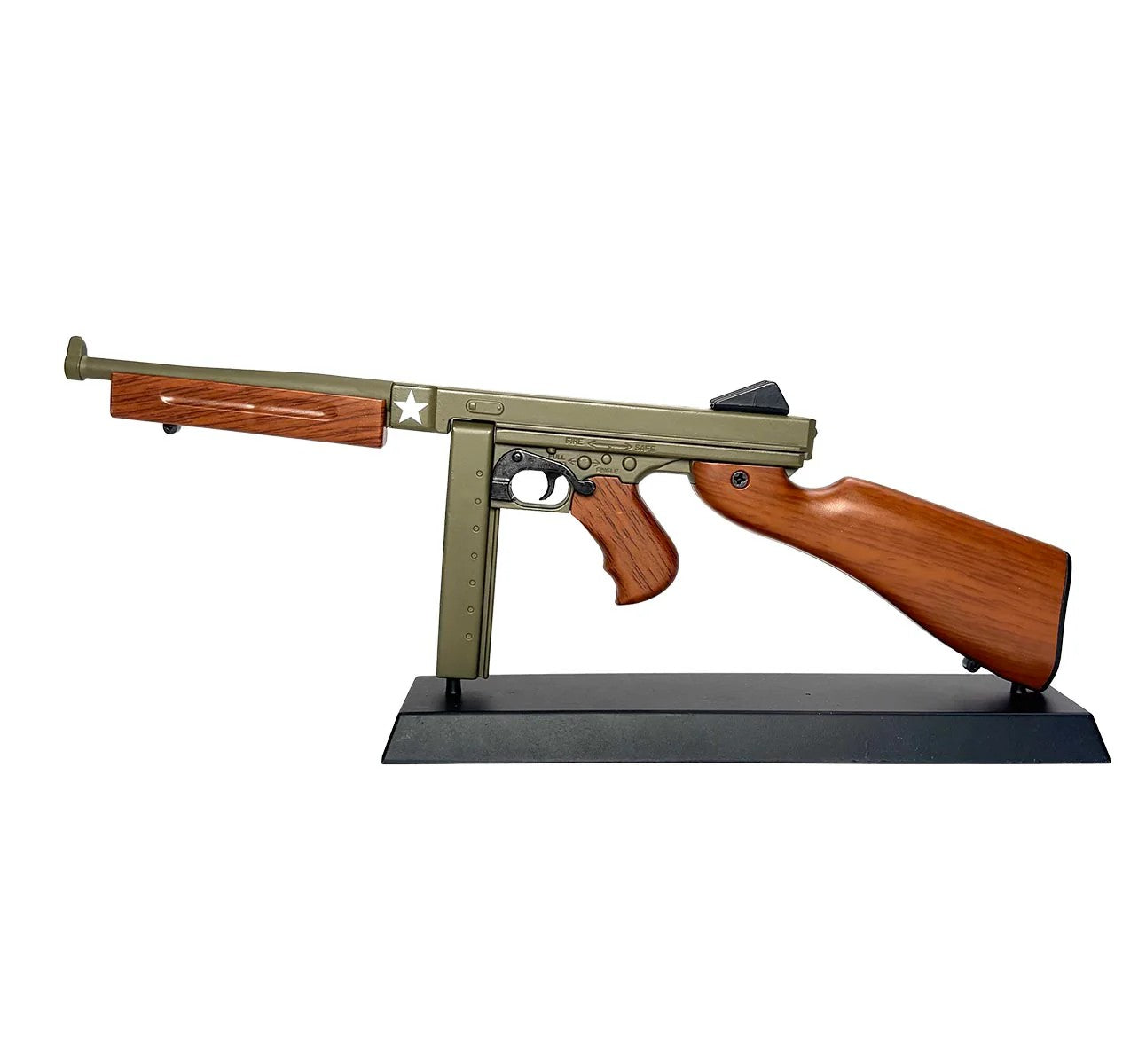 GoatGuns Veteran Kit OD Green 3-Pack – 1911, M1A1 Thompson, M1 Garand Mini Models