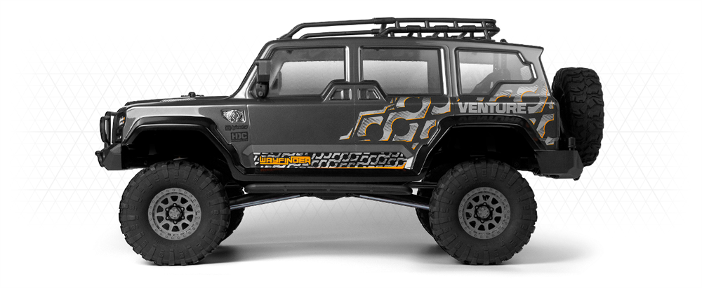 HPI Racing Venture Wayfinder 1/10 Rock Crawler RTR Gunmetal 160511