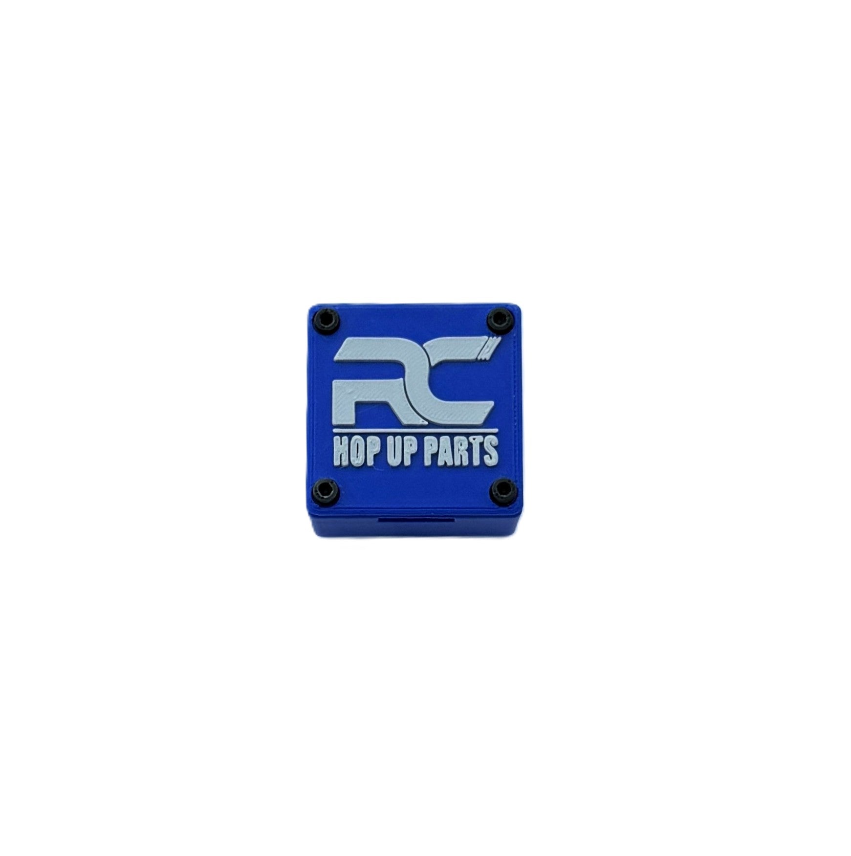 RC Hop Up Parts Large RC Receiver Box Blue, Threaded M3 Inserts and Lid for CEN Racing F450, F250, Sicario