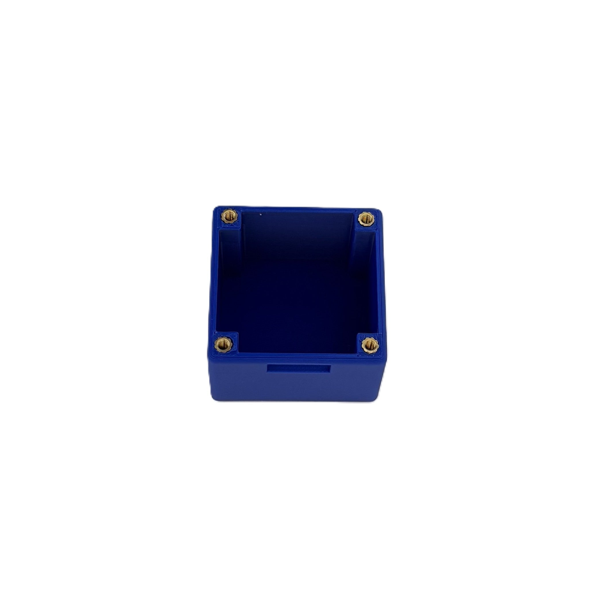 RC Hop Up Parts Large RC Receiver Box Blue, Threaded M3 Inserts and Lid for CEN Racing F450, F250, Sicario
