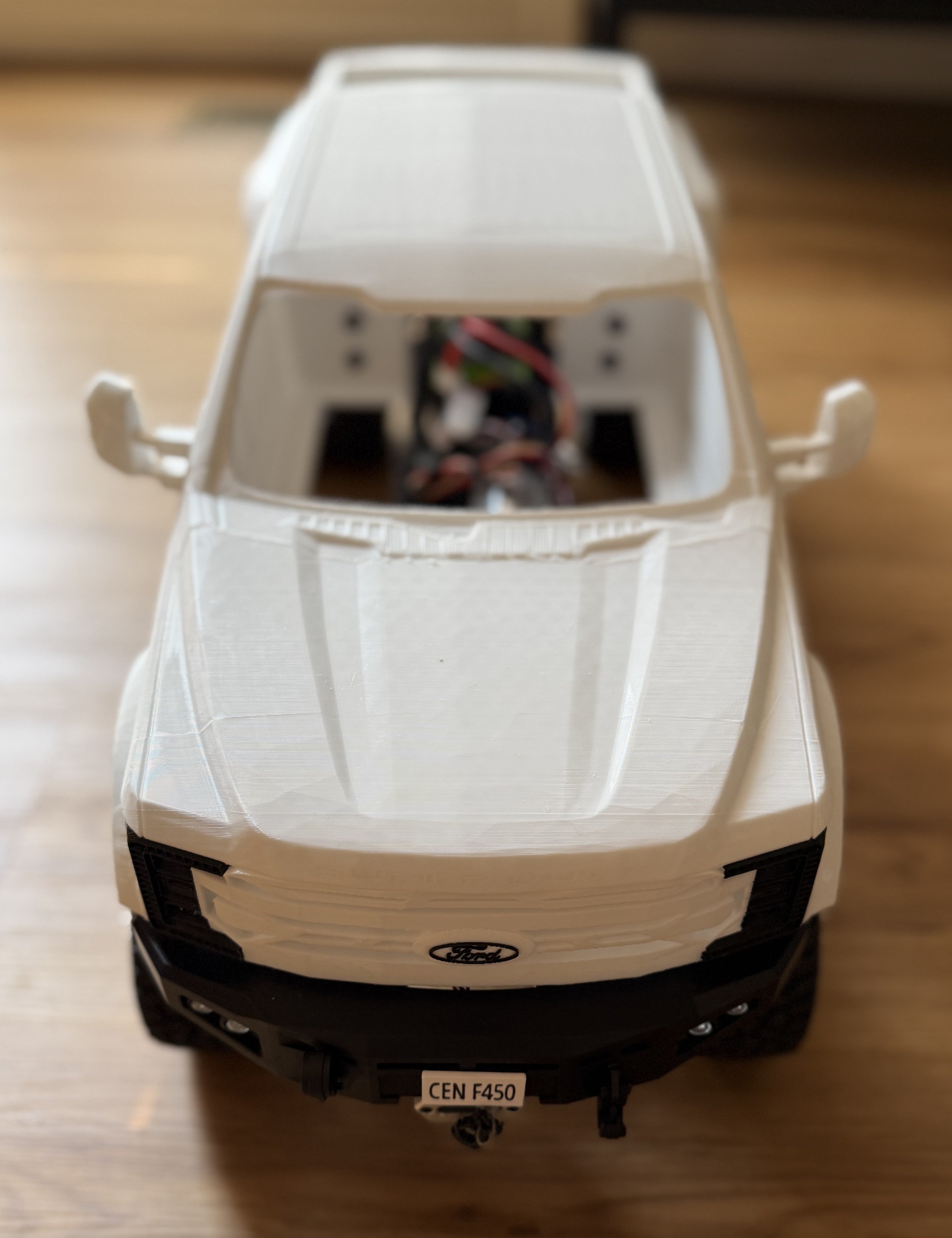RC Hop Up Parts - CEN Racing F450 3D Printed Body with Magnetic Body Mounts and CEN Racing Molded Bumper Set