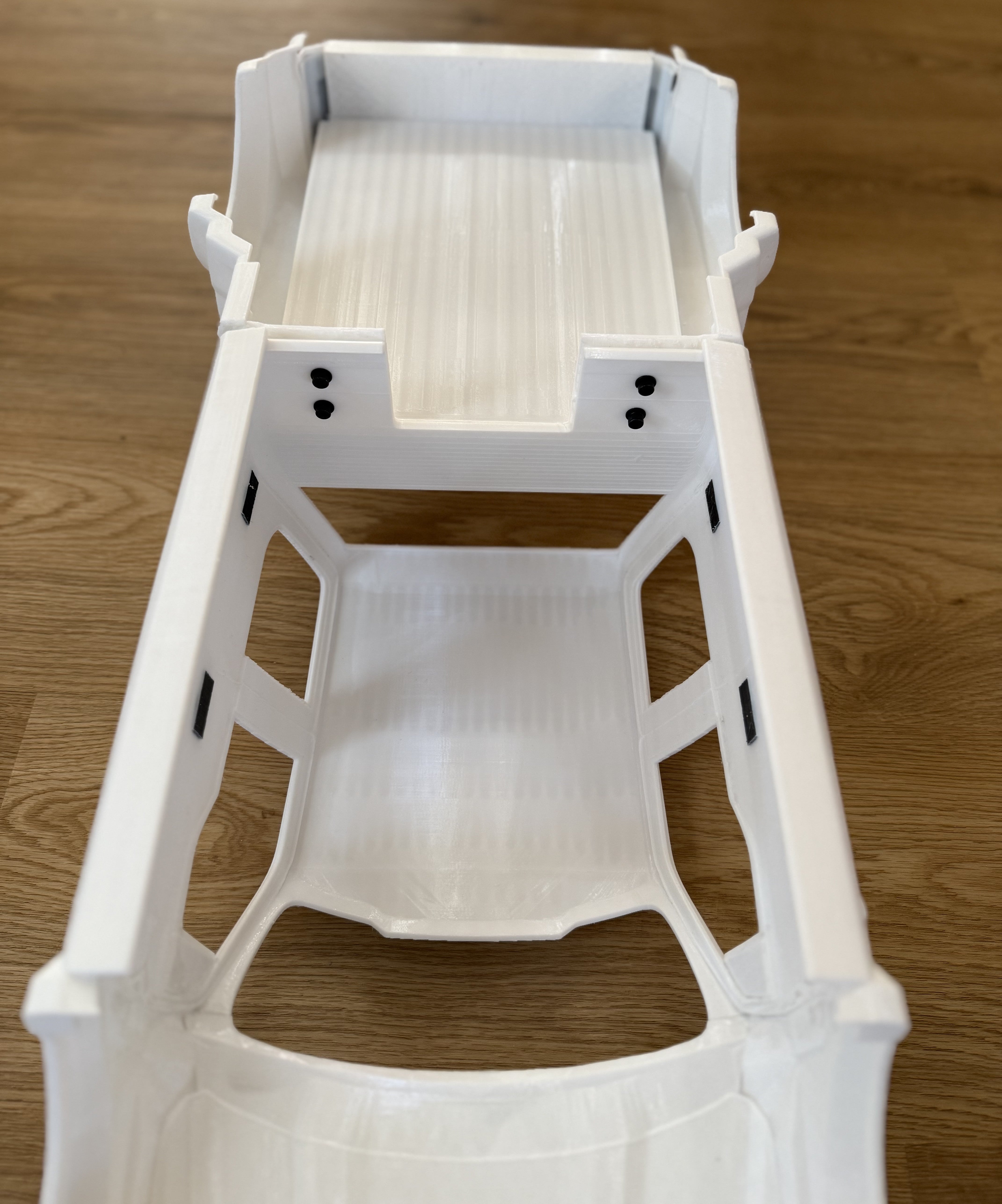 RC Hop Up Parts - CEN Racing F450 3D Printed Body with Magnetic Body Mounts and CEN Racing Molded Bumper Set