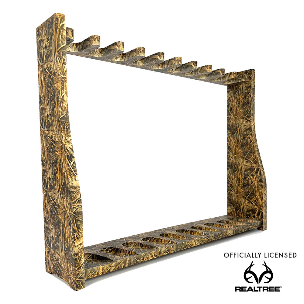 GoatGuns 1/3 Scale Die Cast 10 Slot Gun Rack, Camo RACK-CAMO