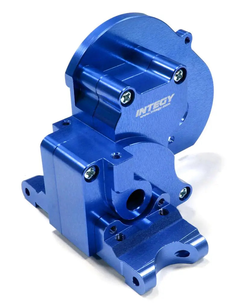 Integy Alloy Gearbox Housing for Traxxas 1/10 Stampede 2WD, Rustler 2WD & Bandit XL5 T7983BLUE