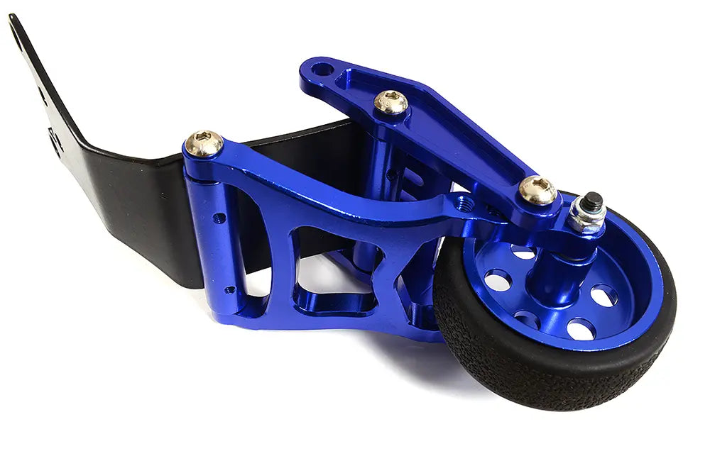 Integy Billet Machined Wheelie Bar for Traxxas 1/10 Stampede 2WD & Rustler 2WD T8003BLUE