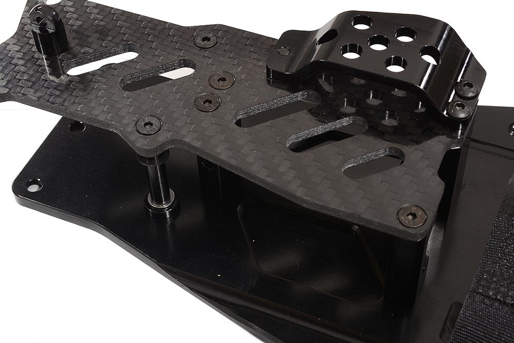 Integy Performance Conversion Chassis Kit for Traxxas 1/10 Rustler 2WD & Bandit VXL T8655BLACK