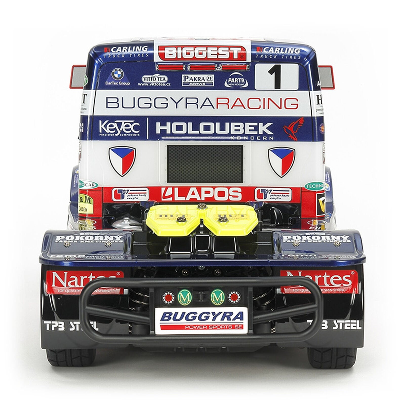 Tamiya Buggyra Fat Fox On Road Racing Truck Kit, TT-01 Type E 58661