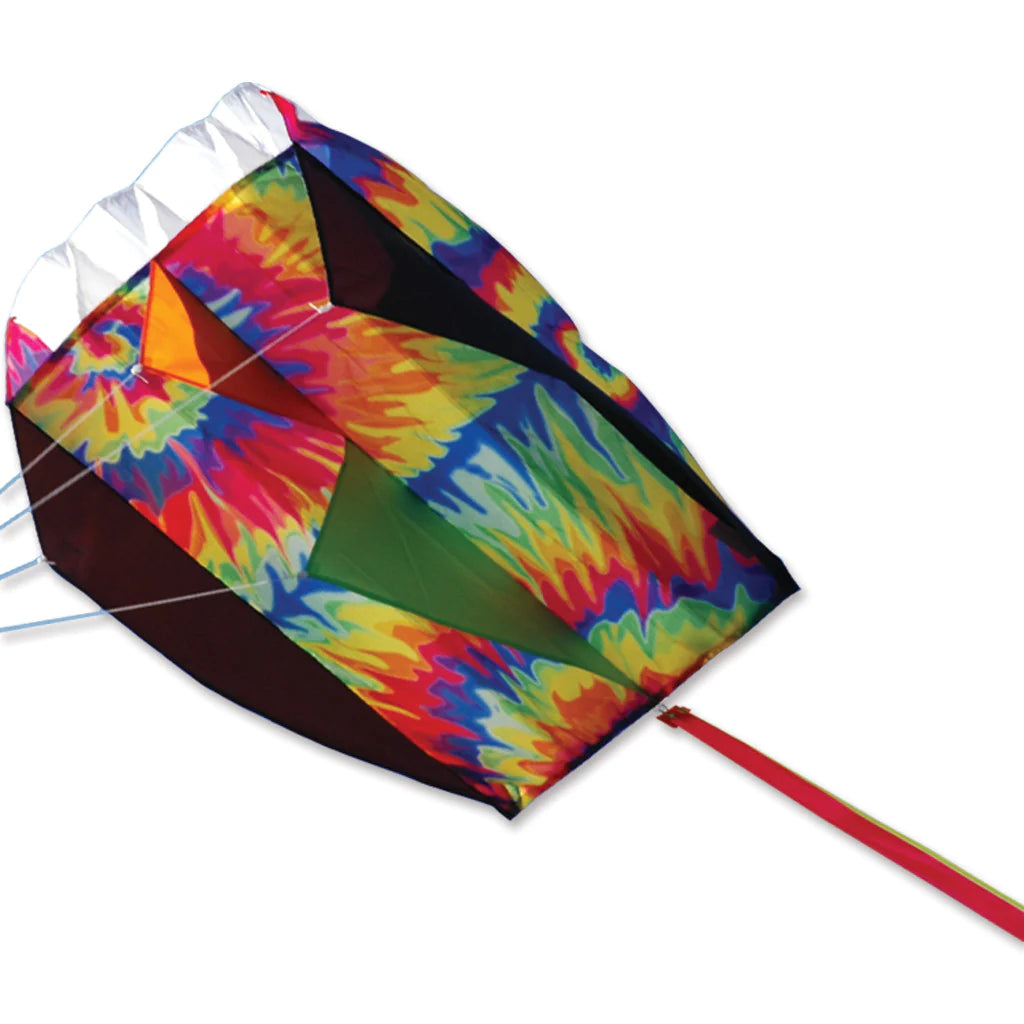 Skydog Tie Dye Flippin Flyer Parafoil Kite -