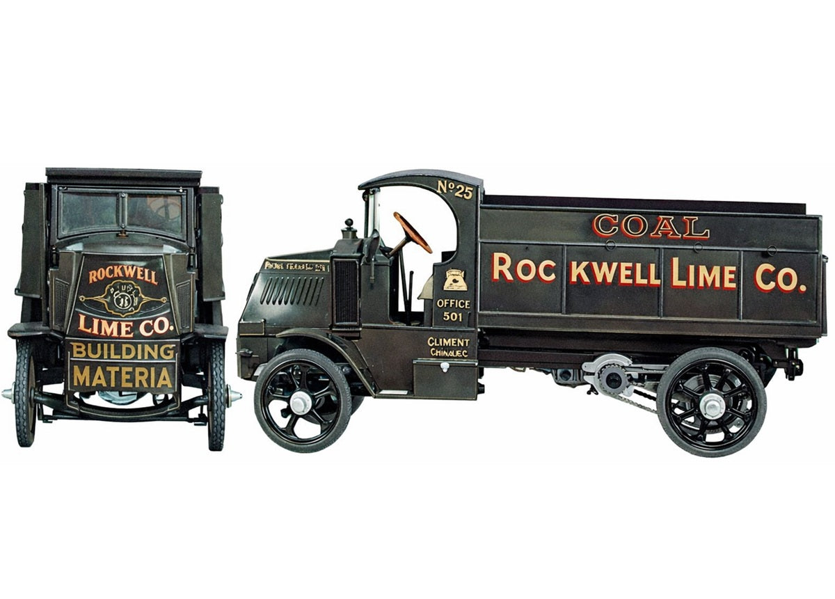 Atlantis Models 1/24 1926 Mack AC Bulldog Dump Truck Plastic Model Kit