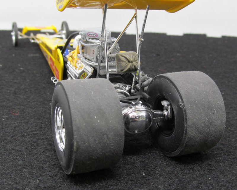 Atlantis Models 1/24 Don Prudhomme 'Snake' Rear Engine Dragster Plastic Model Kit