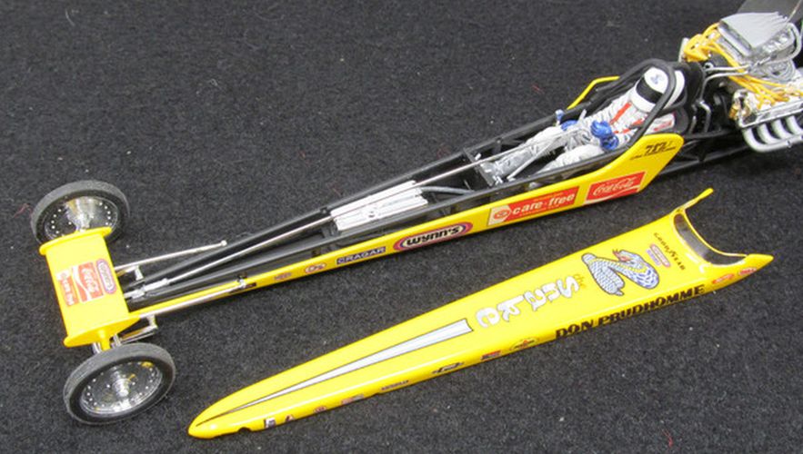 Atlantis Models 1/24 Don Prudhomme 'Snake' Rear Engine Dragster Plastic Model Kit