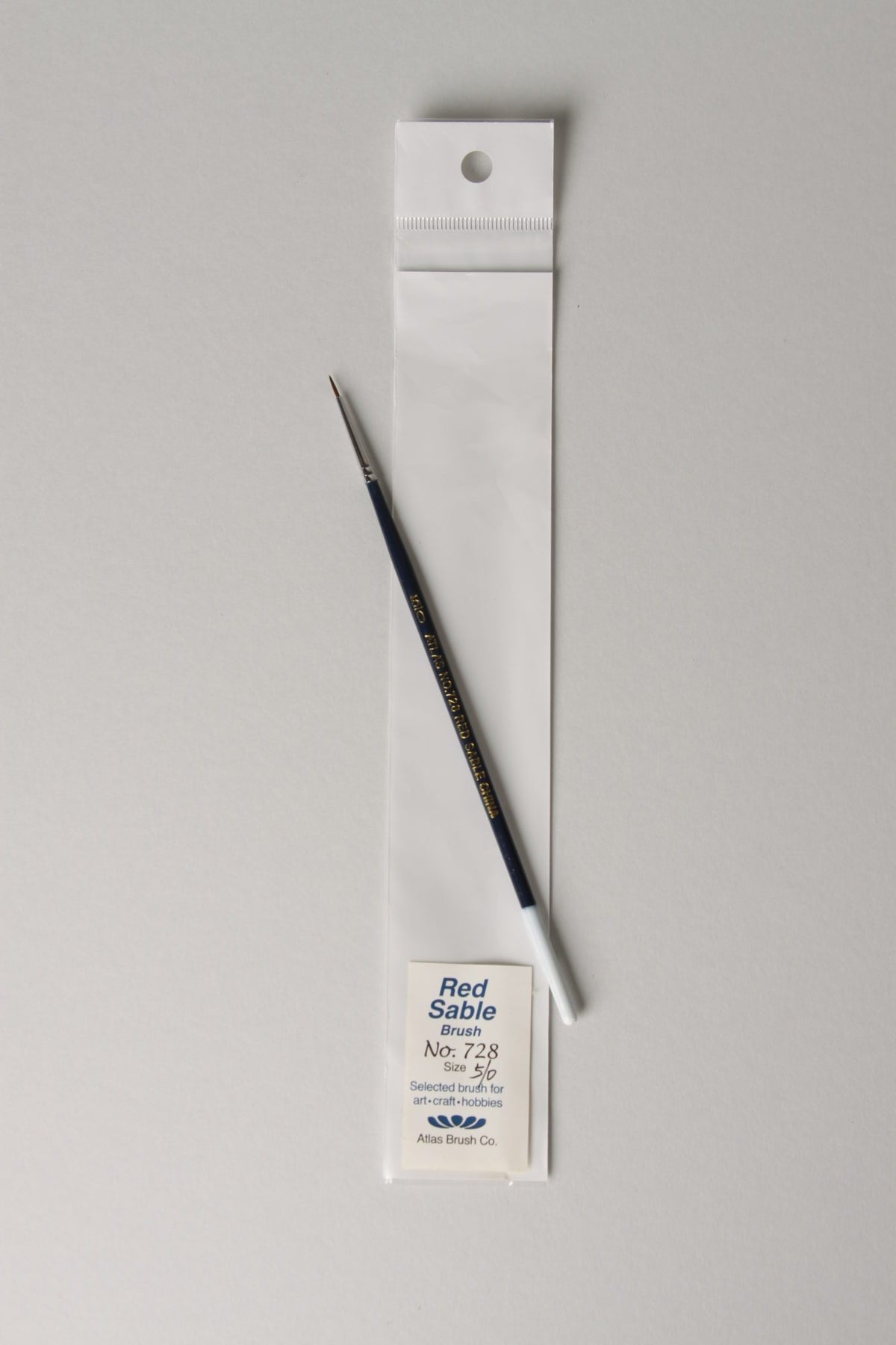 Atlas Red Sable Brush 5/0