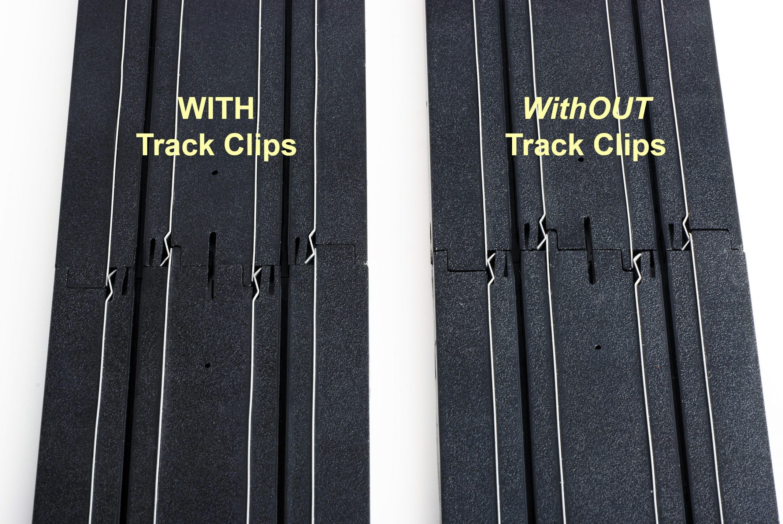 AFX HO Scale Slot Car Track Clips (100) 1014