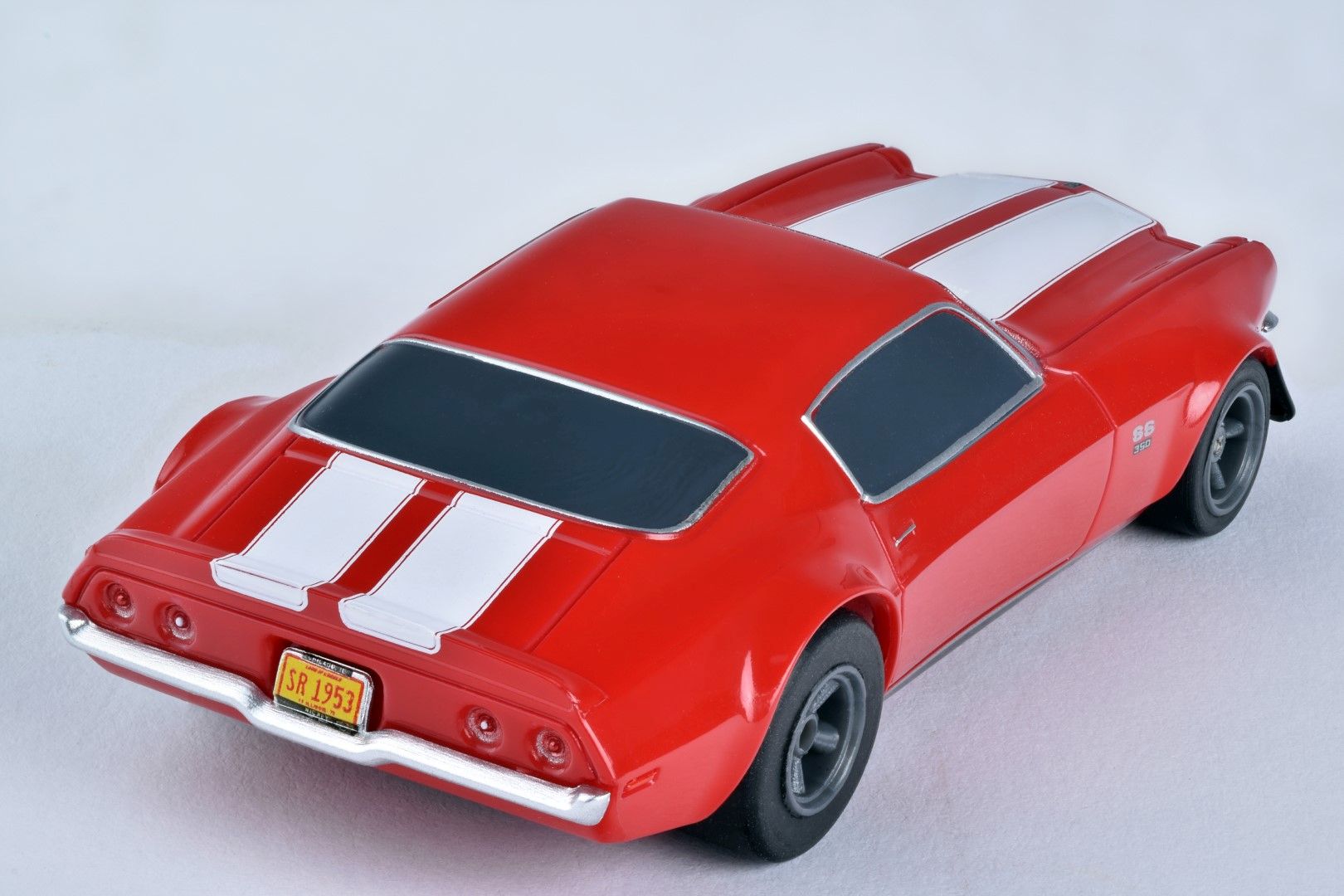 AFX Collector Series Camaro SS350 HO Slot Car (Red) (LWB) (Mega G+) 22002