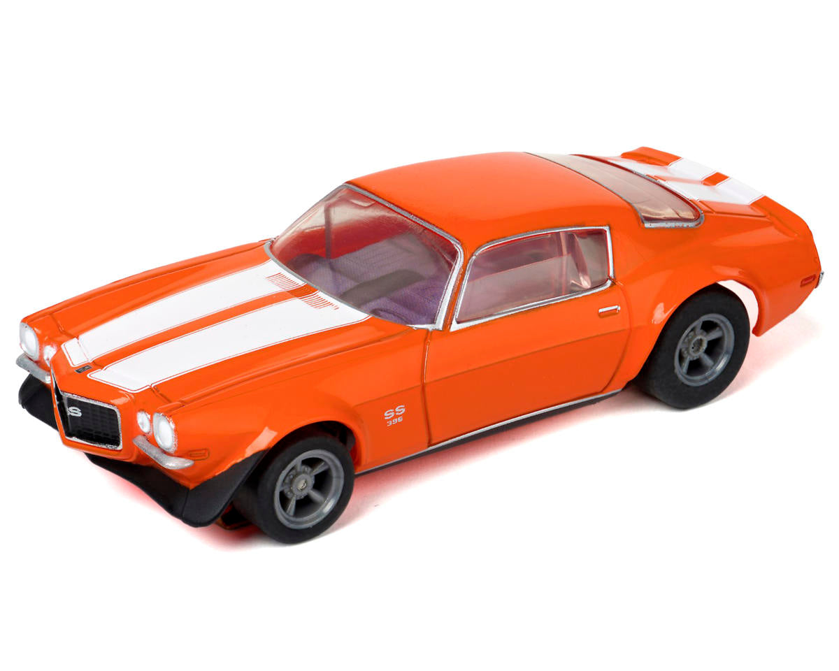 AFX Collector Series Camaro SS396 HO Slot Car (Orange) (LWB) (Mega G+) 22027