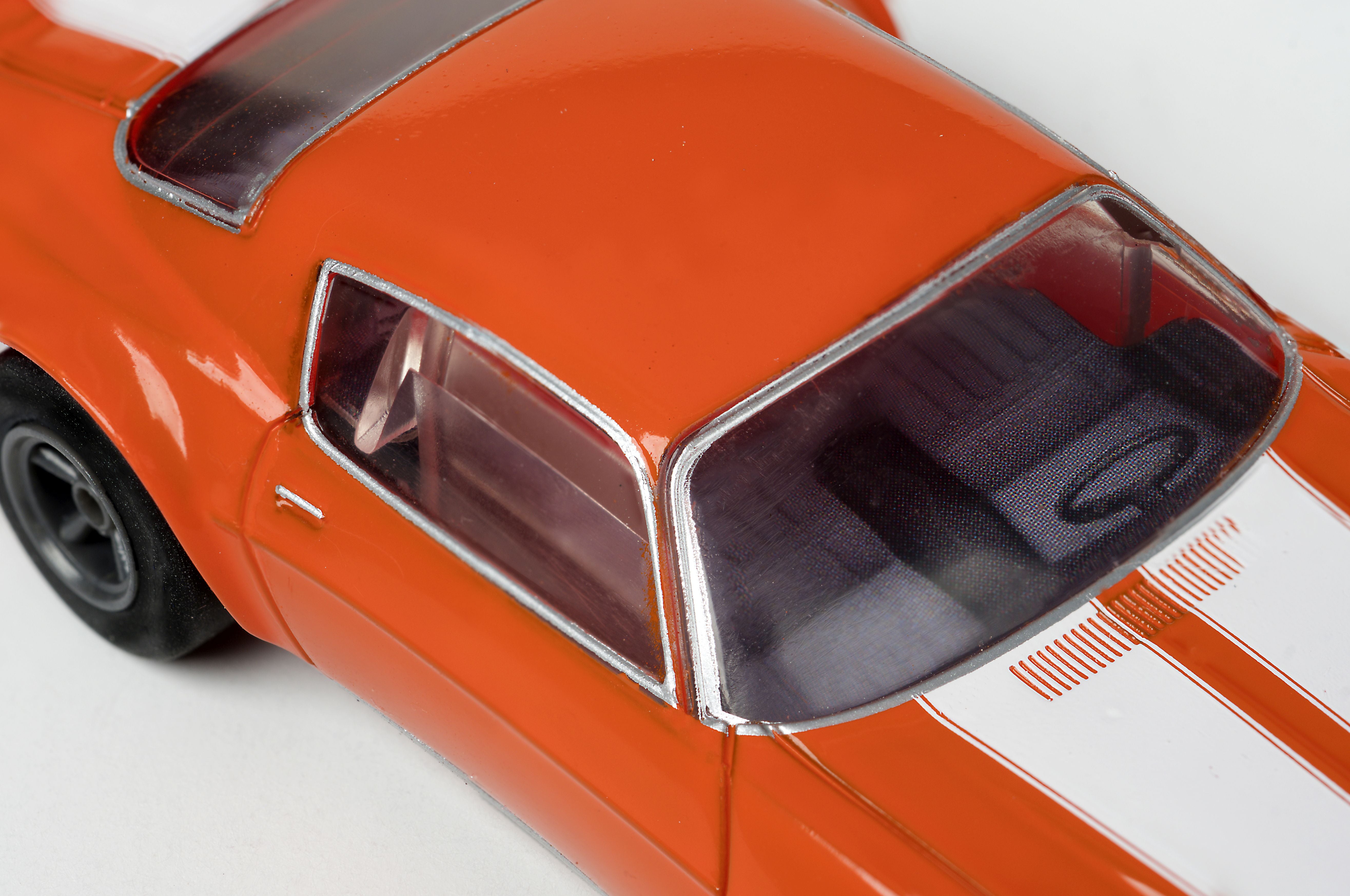 AFX Collector Series Camaro SS396 HO Slot Car (Orange) (LWB) (Mega G+) 22027