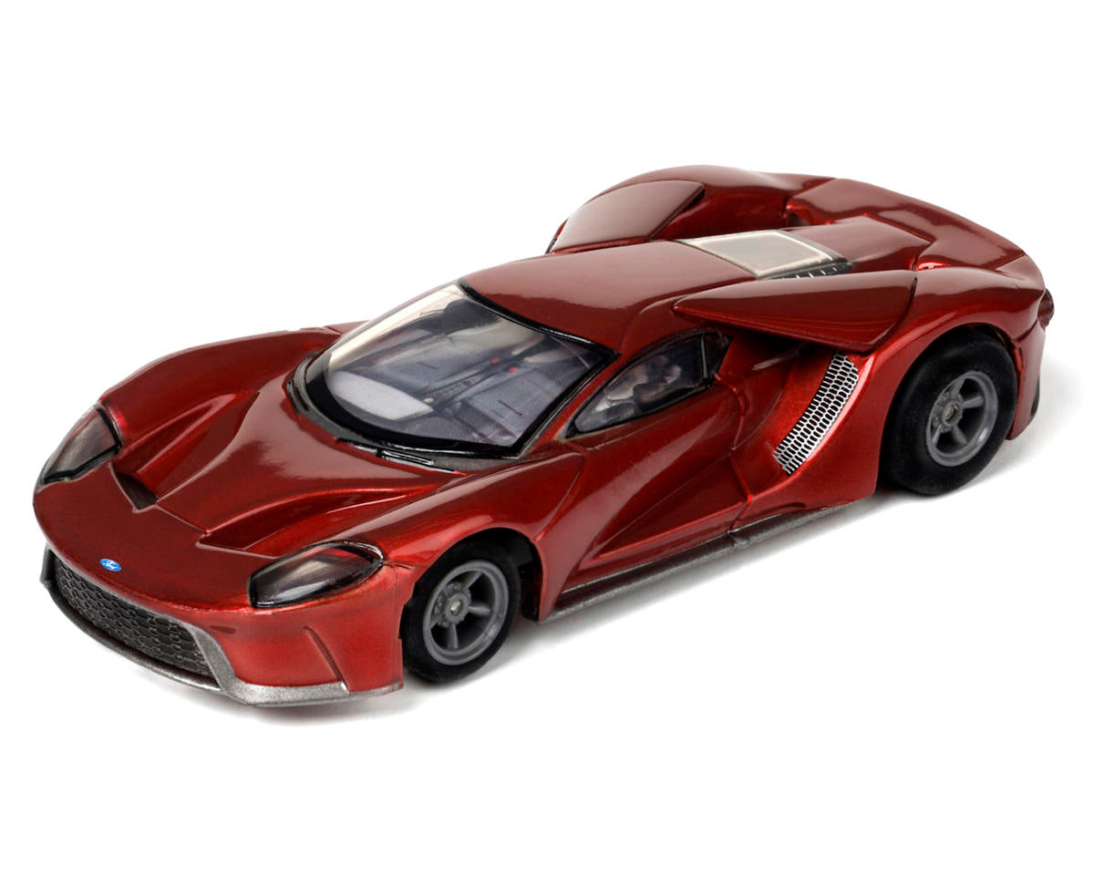 AFX Ford GT HO Slot Car (Liquid Red) (LWB) (Mega G+) 22030