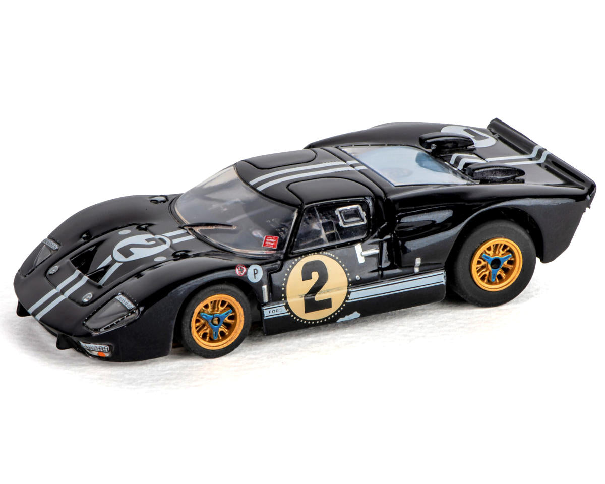 AFX Collector Series Ford GT40 Mk IIB Sebring #2 HO Slot Car (Nightmist Blue) (SWB) (Mega G+) 22031