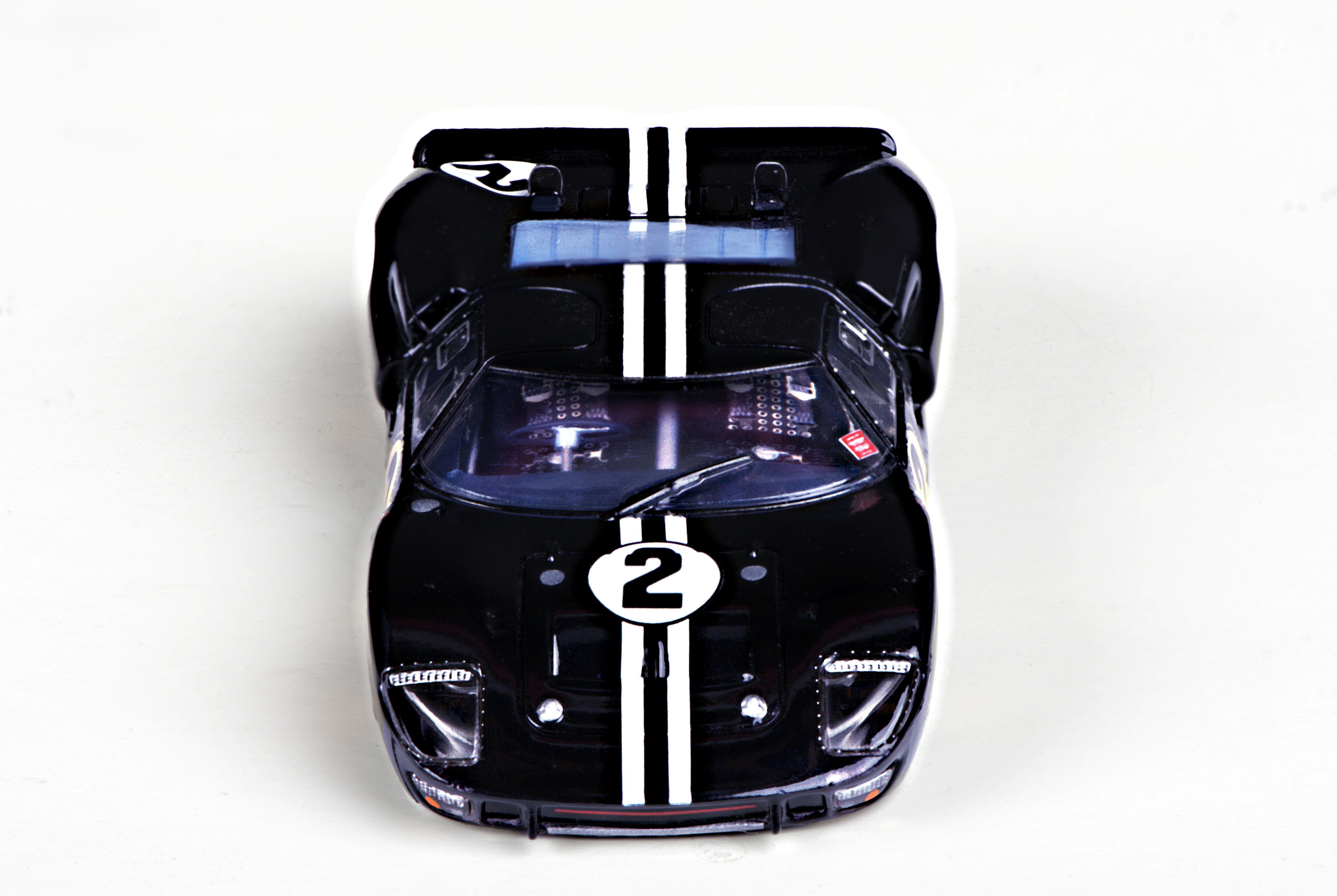 AFX Collector Series Ford GT40 Mk IIB Sebring #2 HO Slot Car (Nightmist Blue) (SWB) (Mega G+) 22031