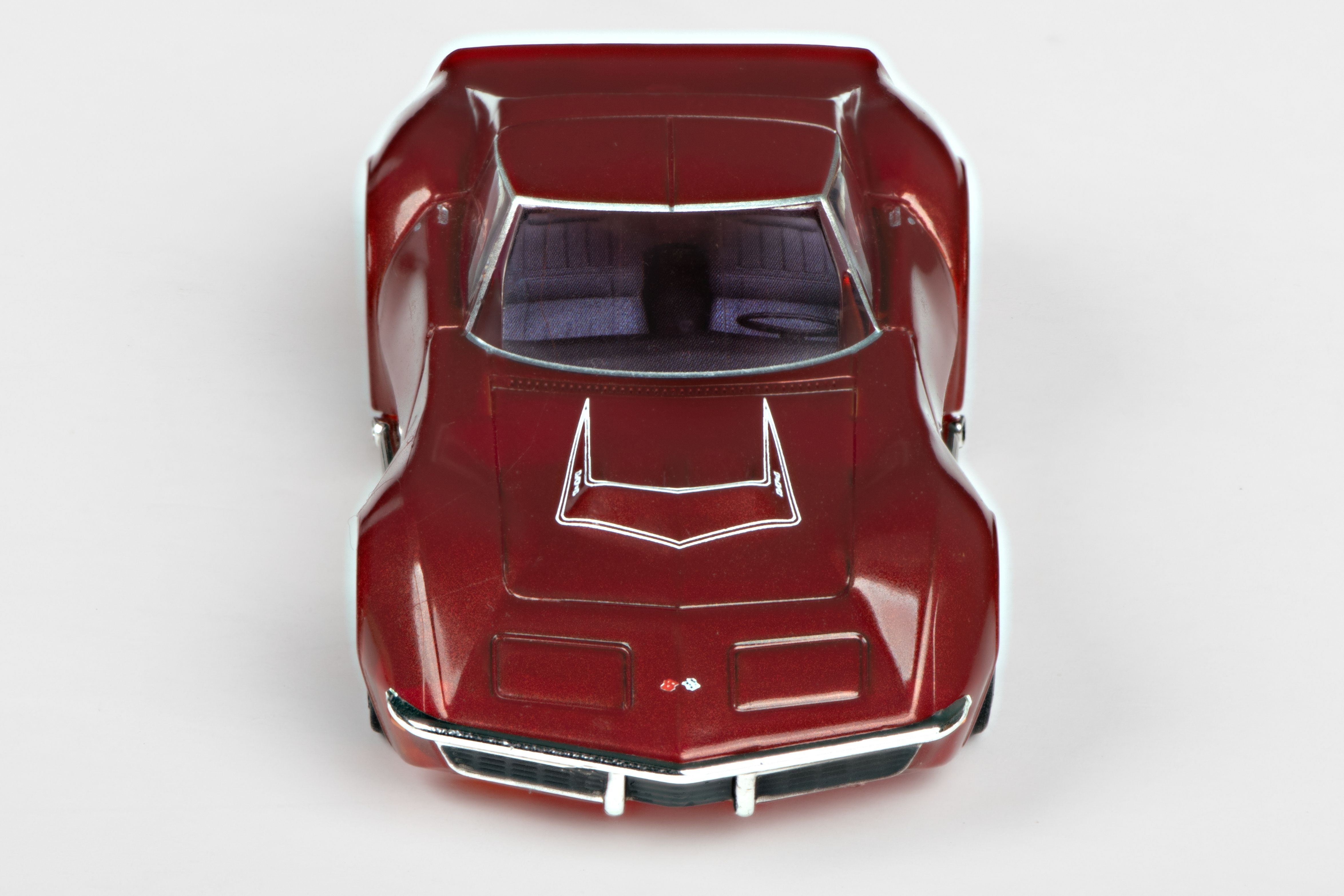 AFX Collector Series 1970 Corvette LT1 HO Slot Car (Red Metallic) (LWB) (Mega G+) 22038