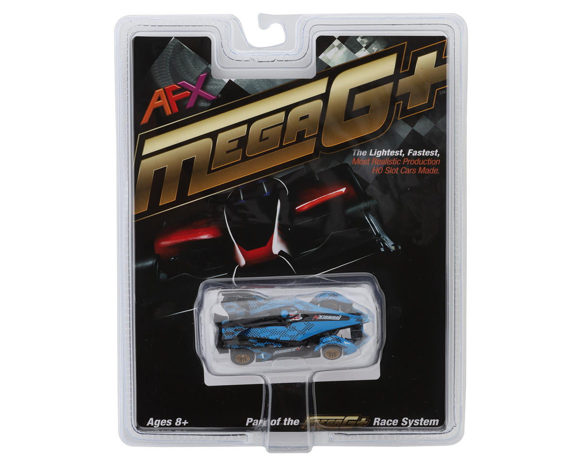 AFX Formula N HO Slot Car (Blue/Black) (LWB) (Mega G+) 22039