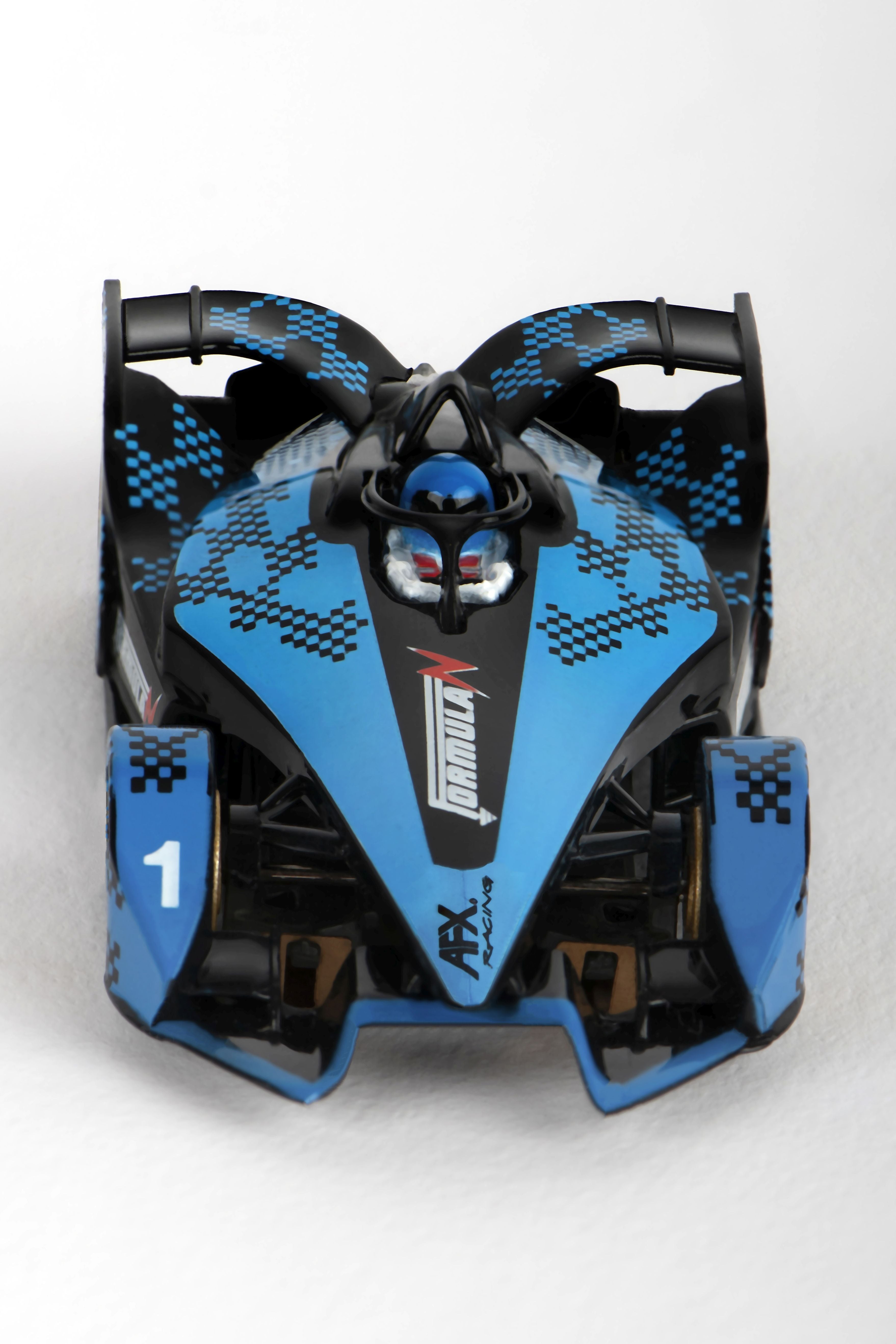 AFX Formula N HO Slot Car (Blue/Black) (LWB) (Mega G+) 22039