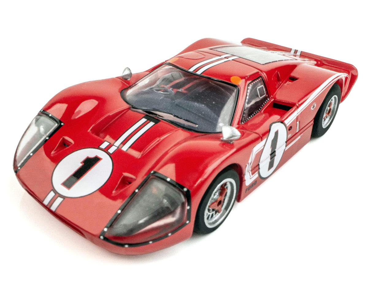 AFX Collector Series Ford GT40 Mk IV Le Mans #1 HO Slot Car (Red) (SWB) (Mega G+) 22042