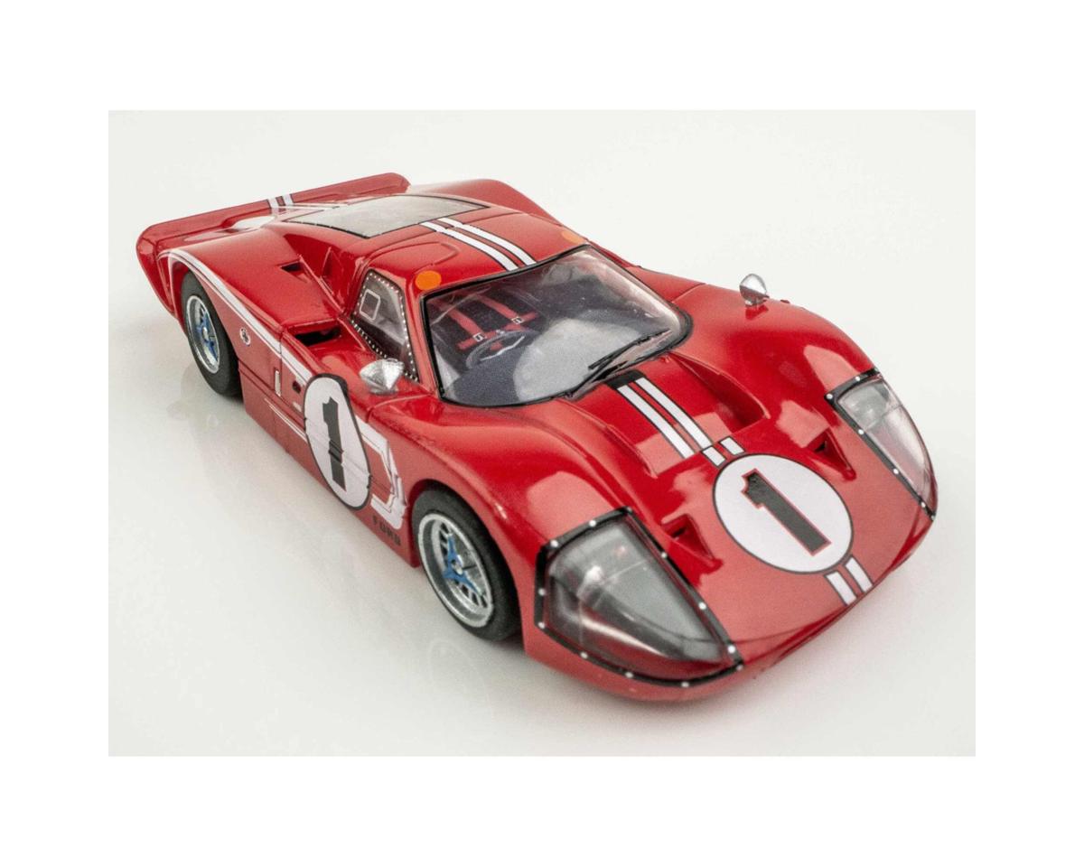 AFX Collector Series Ford GT40 Mk IV Le Mans #1 HO Slot Car (Red) (SWB) (Mega G+) 22042