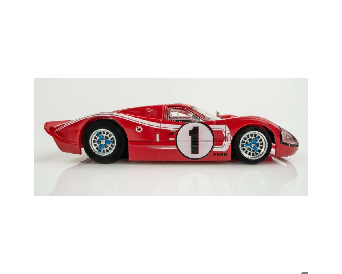 AFX Collector Series Ford GT40 Mk IV Le Mans #1 HO Slot Car (Red) (SWB) (Mega G+) 22042