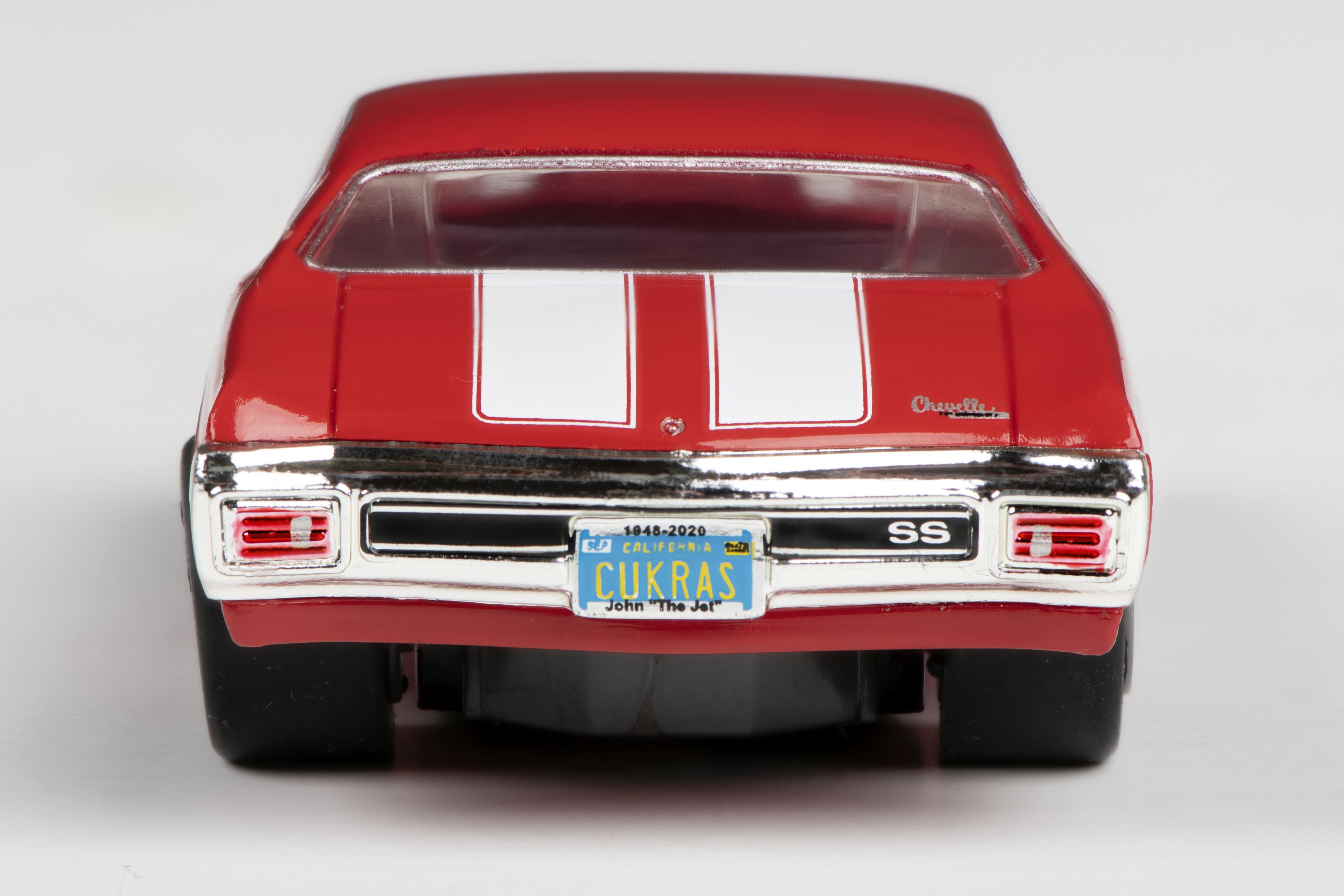 AFX Collector Series 1970 Chevelle 454 HO Slot Car (Red) (LWB) (Mega G+) 22043