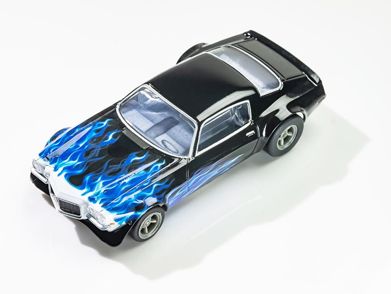 AFX Collector Series Camaro 1973 HO Slot Car (Wildfire) (LWB) (Mega G+) 22046