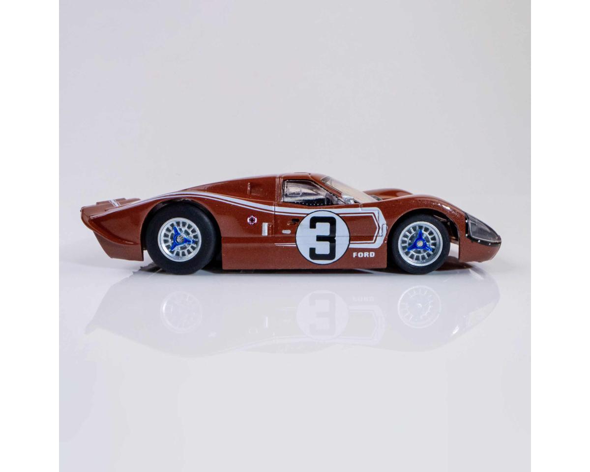 AFX Collector Series 1967 Ford GT40 Mk IV LeMans #3 HO Slot Car (Copper) (SWB) (Mega G+) 22053