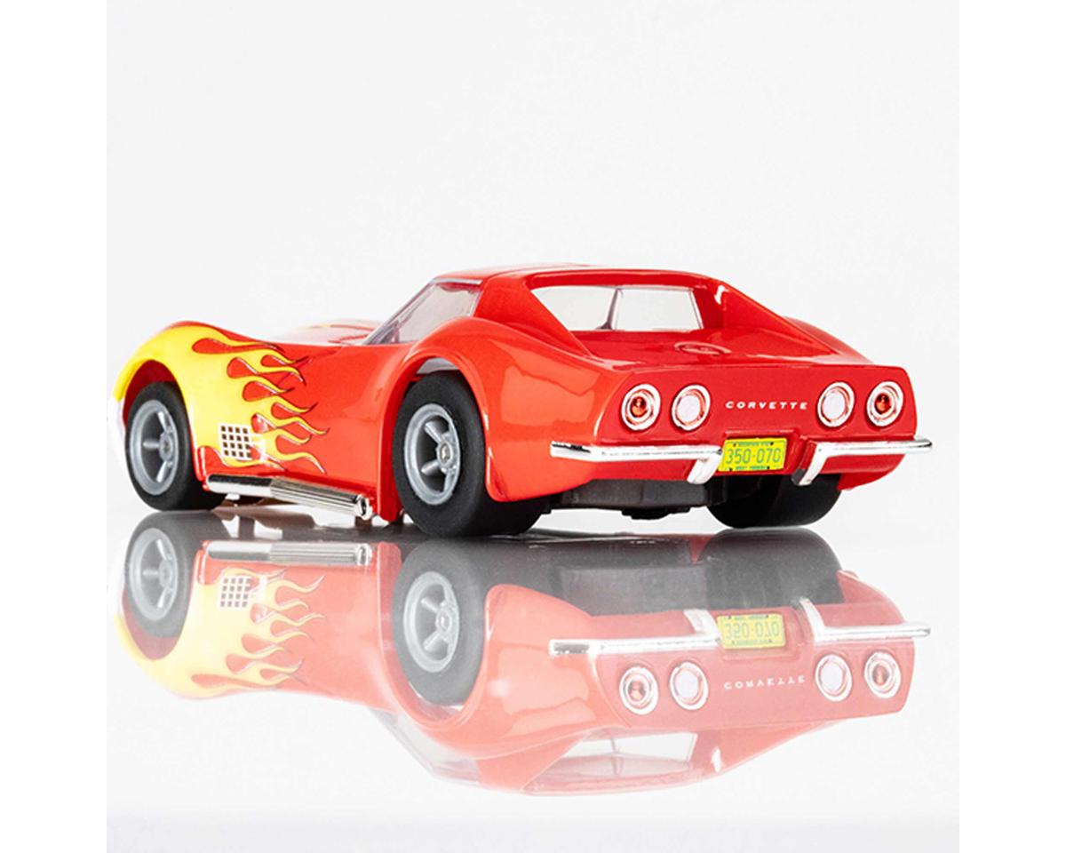 AFX Collector Series Corvette 1970 HO Slot Car (Red Wildfire) (SWB) (Mega G+) 22055