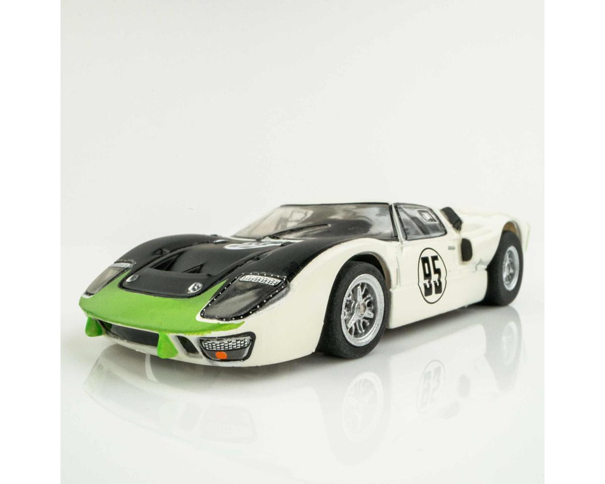 AFX Collector Series 1966 Ford GT40 Mark II Daytona #95 HO Slot Car (White) (SWB) (Mega G+) 22056