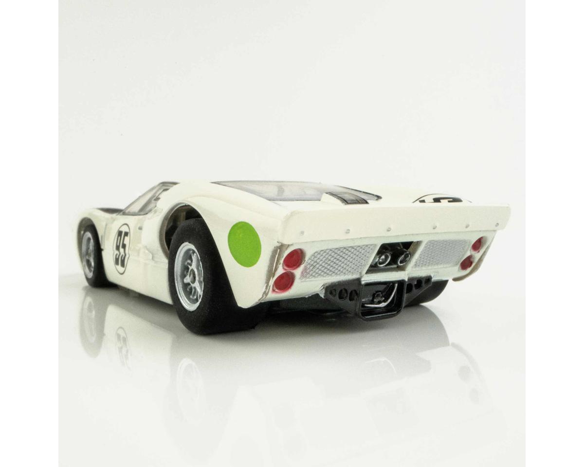 AFX Collector Series 1966 Ford GT40 Mark II Daytona #95 HO Slot Car (White) (SWB) (Mega G+) 22056