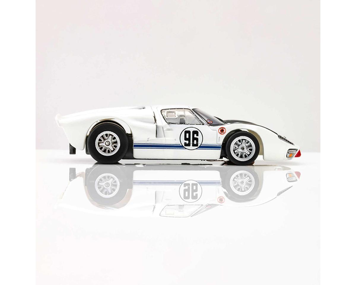 AFX Collector Series 1966 Ford GT40 Mk II Daytona #96 HO Slot Car (White) (SWB) (Mega G+) 22057