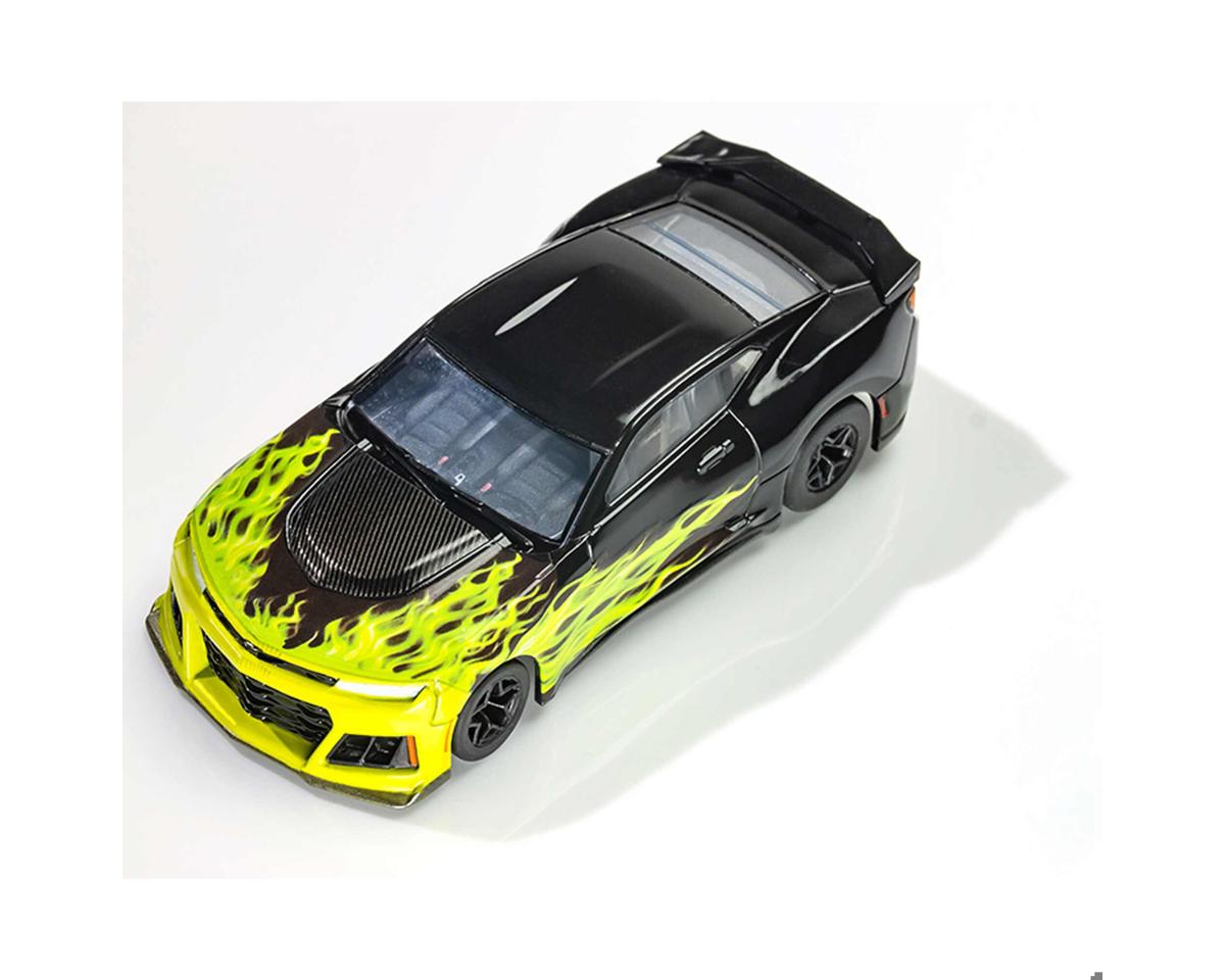 AFX 2021 Camaro ZL1 HO Slot Car (Lime Fire) (LWB) (Mega G+) 22060