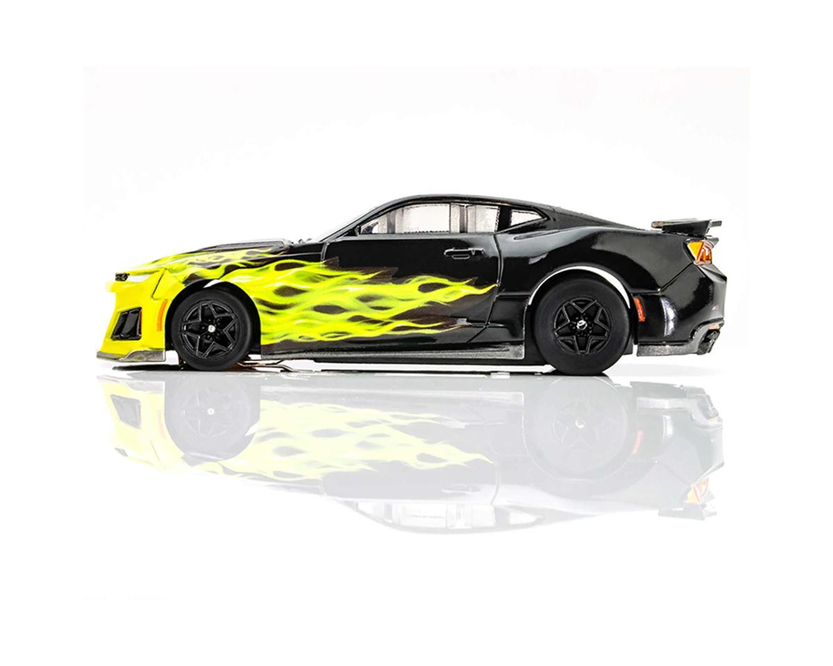 AFX 2021 Camaro ZL1 HO Slot Car (Lime Fire) (LWB) (Mega G+) 22060