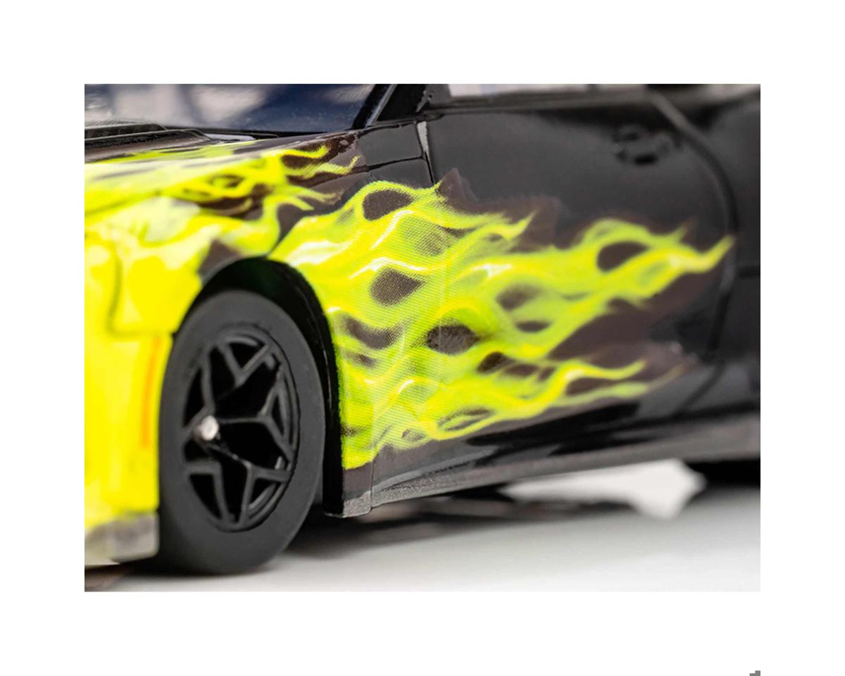 AFX 2021 Camaro ZL1 HO Slot Car (Lime Fire) (LWB) (Mega G+) 22060