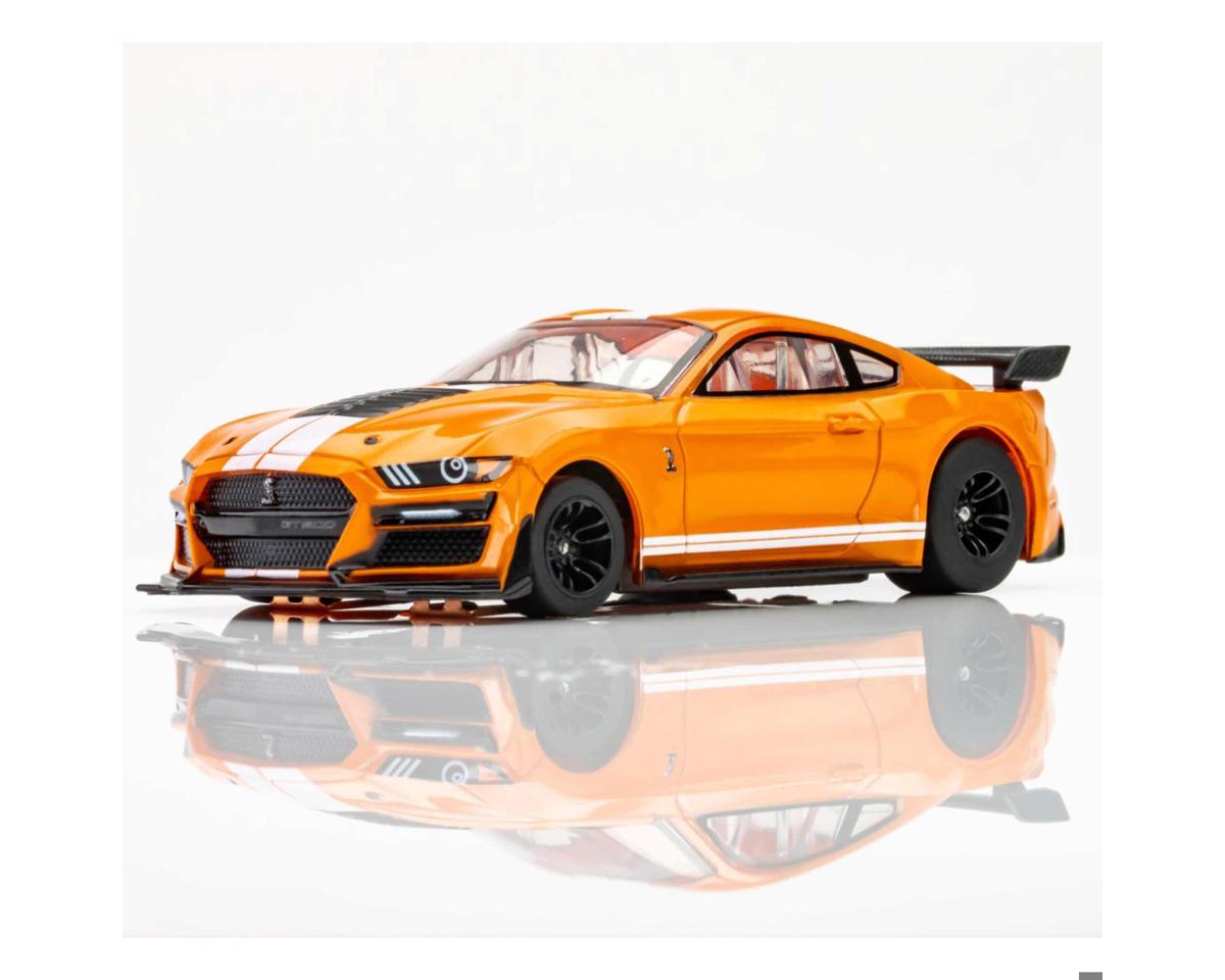 AFX 2021 Shelby GT500 HO Slot Car (Twister Orange) (LWB) (Mega G+) 22069