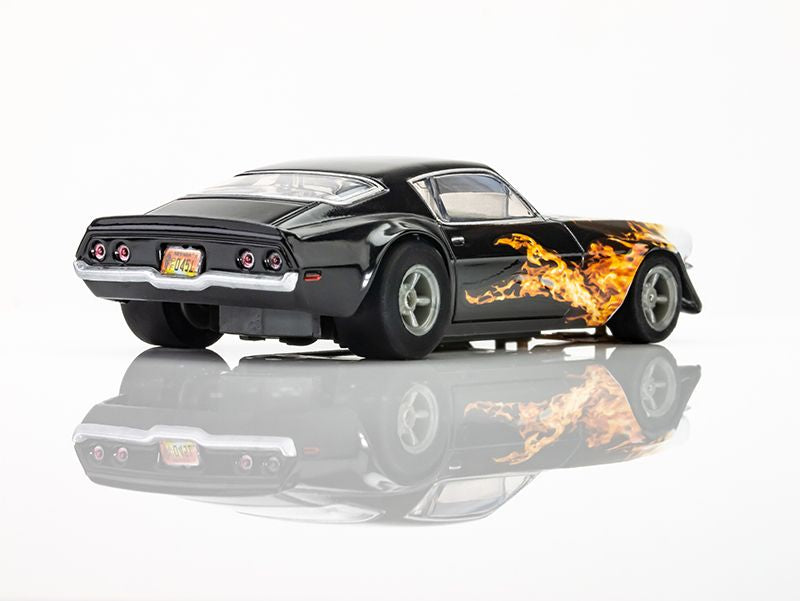 AFX Collector Series Camaro 1970 HO Slot Car (Black Wildfire) (LWB) (Mega G+) 22073