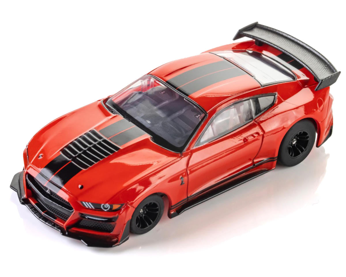 AFX 2021 Shelby GT500 HO Slot Car (Race Red) (LWB) (Mega G+) 22077