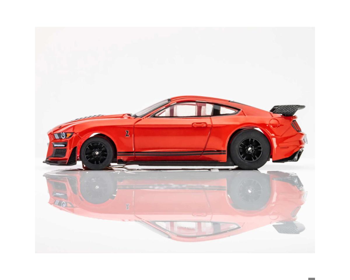 AFX 2021 Shelby GT500 HO Slot Car (Race Red) (LWB) (Mega G+) 22077