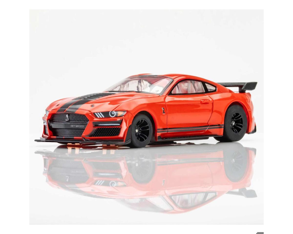 AFX 2021 Shelby GT500 HO Slot Car (Race Red) (LWB) (Mega G+) 22077