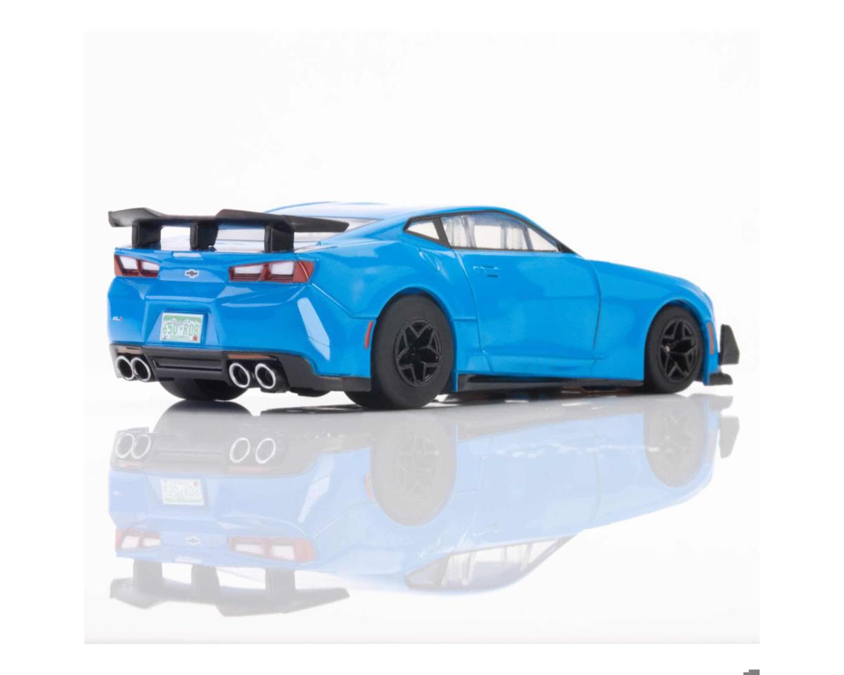 AFX 2021 Camaro ZL1 HO Slot Car (Rapid Blue) (LWB) (Mega G+) 22079