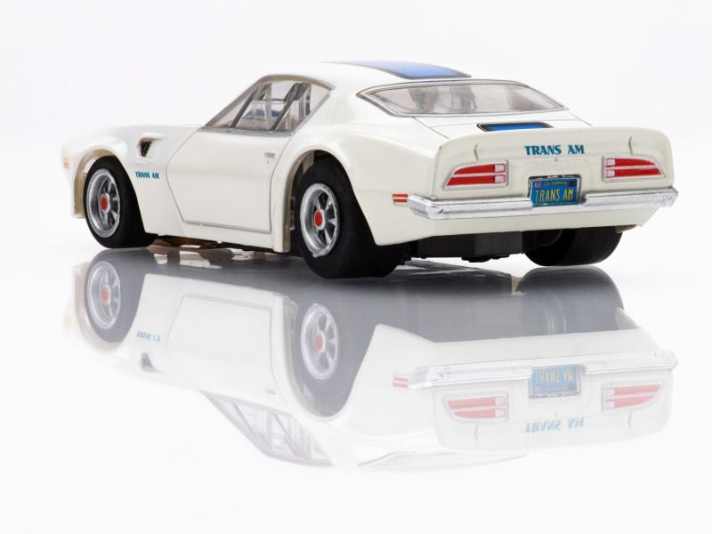 AFX Racing 1970 Firebird TransAm, White/ Blue, HO Scale Slot Car 22096