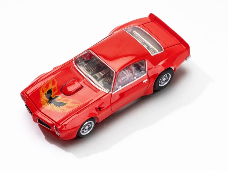 AFX Racing 1972 Firebird TransAm, Red, HO Scale Slot Car 22097