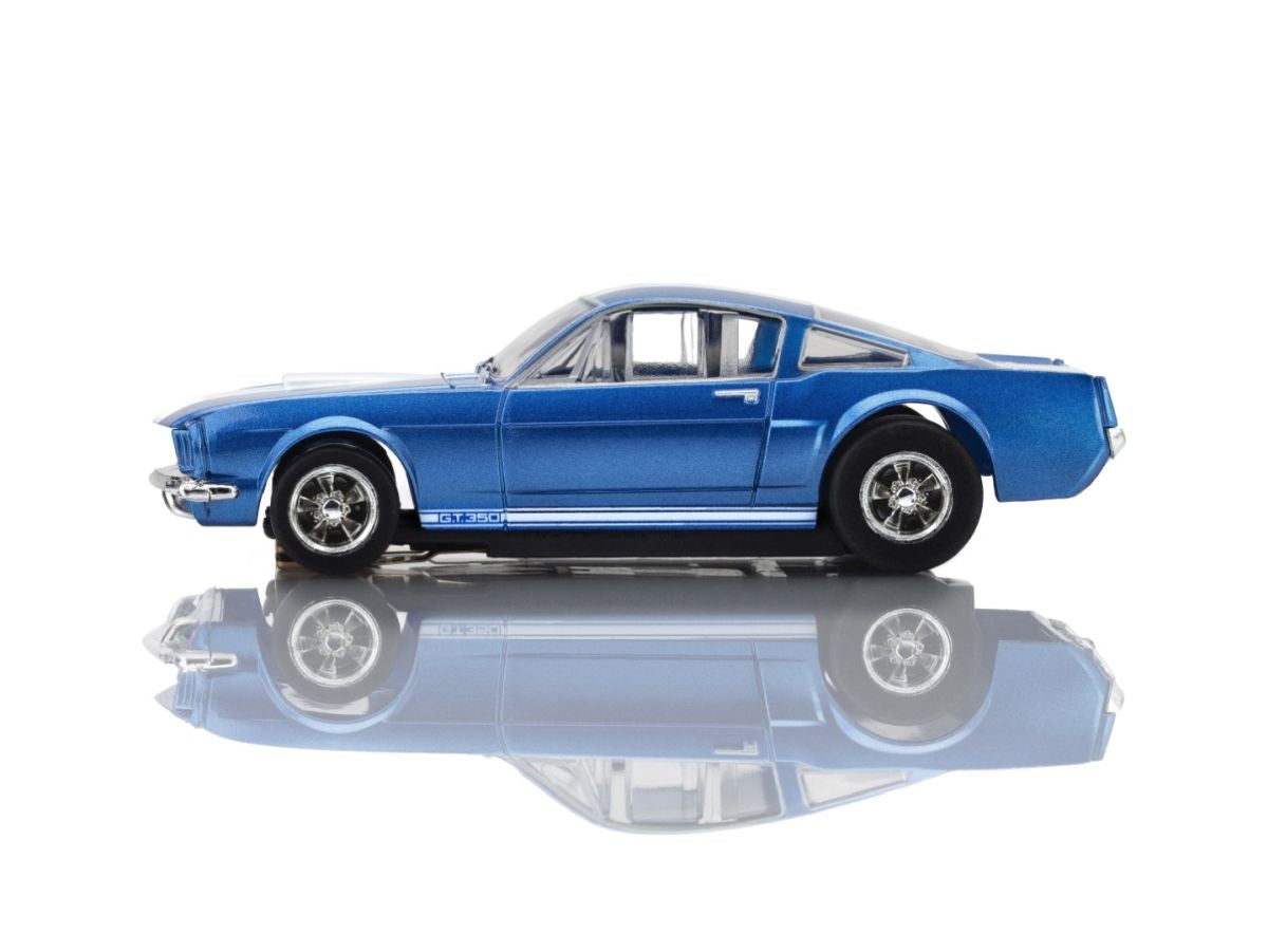 AFX Racing Shelby GT350 1966 Blue/ White Stripes Slot Car