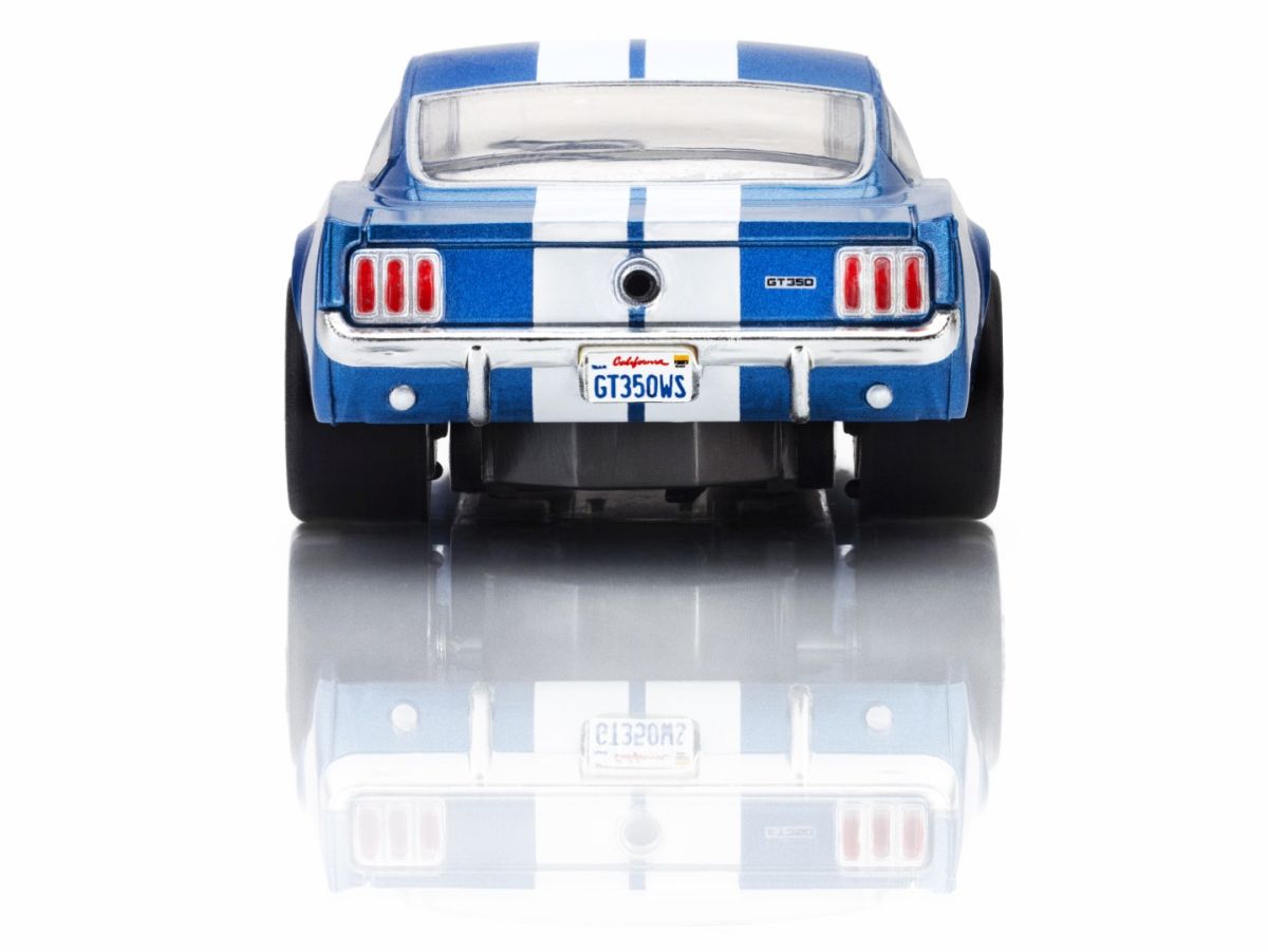 AFX Racing Shelby GT350 1966 Blue/ White Stripes Slot Car